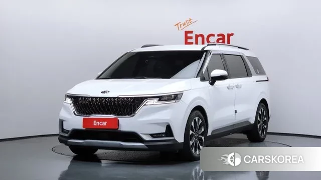 Kia Carnival 4th generation 2021 Белый из Кореи