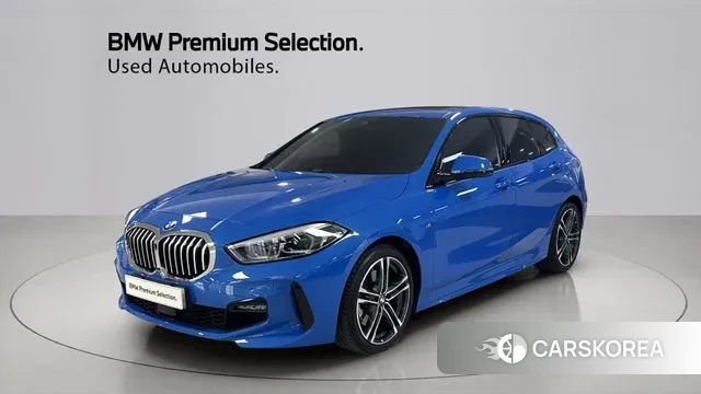 BMW 1 Series (F40) 2021 Синий из Кореи