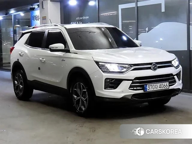 Ssangyong Beautiful Korando 2022 Белый из Кореи