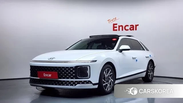 Hyundai Grandeur (GN7) 2023 Белый из Кореи