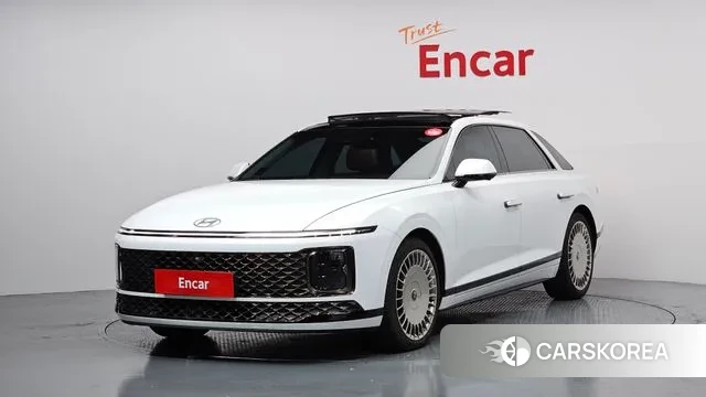 Hyundai Grandeur Hybrid (GN7) 2023 Белый из Кореи