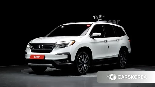 Honda Pilot 3rd generation 2022 Белый из Кореи