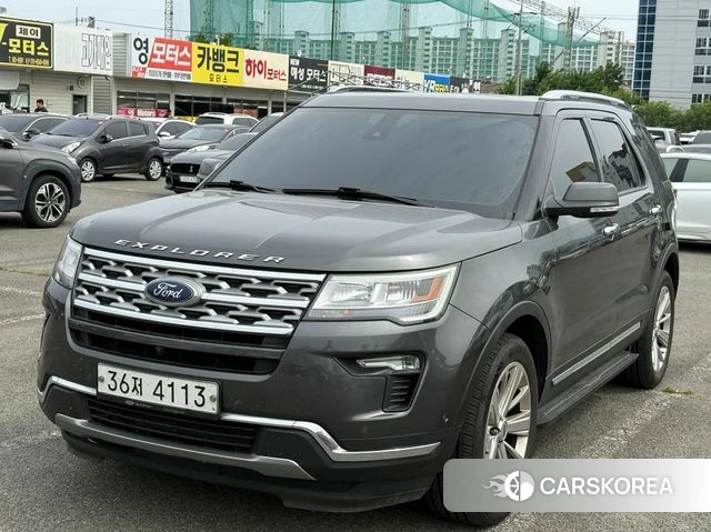Ford Explorer 2019 Серый из Кореи