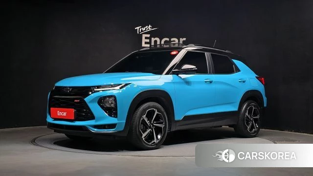 Chevrolet (GM Daewoo) Trailblazer 2021 Небесно-голубой из Кореи