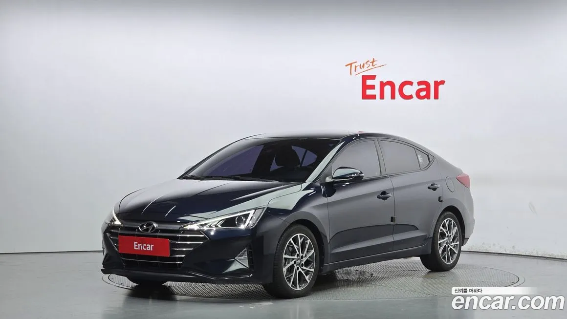 Hyundai The New Avante AD 2019 Синий из Кореи