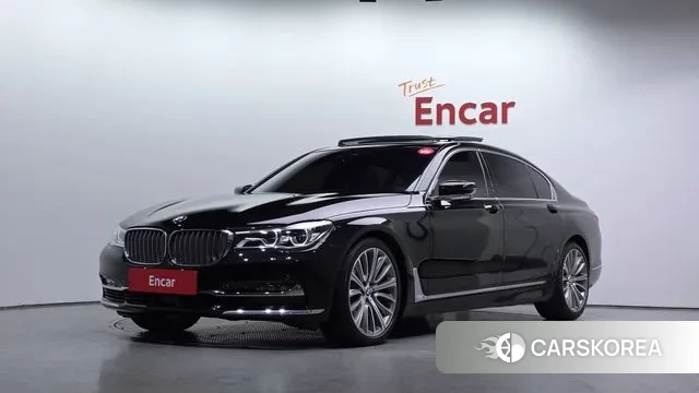 BMW 7 Series (G11) 2018 Черный из Кореи
