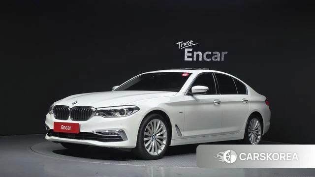 BMW 5 Series (G30) 2018 Белый из Кореи