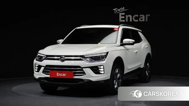 Ssangyong Beautiful Korando 2021 Белый из Кореи