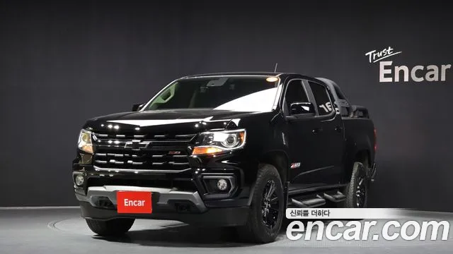 Chevrolet (GM Daewoo) Real New Colorado 2021 Черный из Кореи