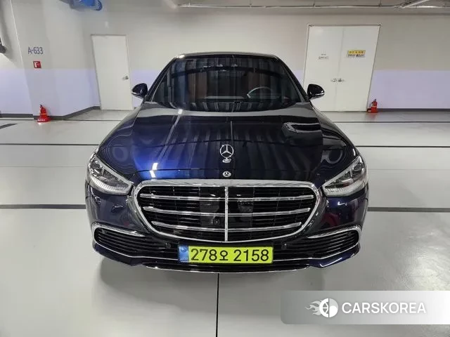 Mercedes-Benz S-Class W223 2025 Синий из Кореи
