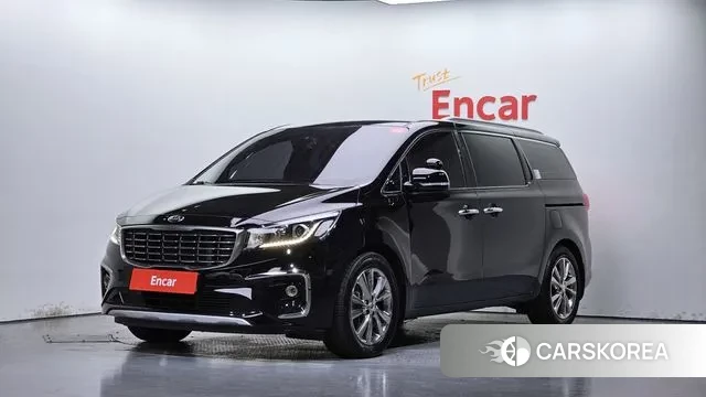 Kia The New Carnival 2018 Черный из Кореи