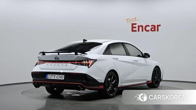 Hyundai The New Avante (CN7) 2025 Белый из Кореи