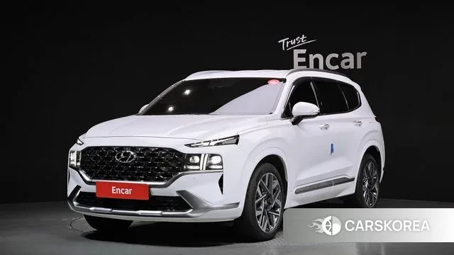 Hyundai The New Santa Fe 2020 Белый из Кореи