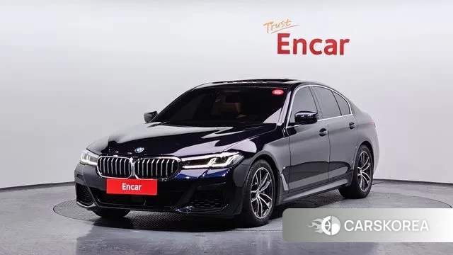 BMW 5 Series (G30) 2022 Черный из Кореи