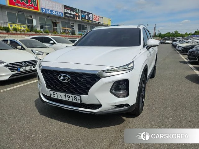 Hyundai Santa Fe TM 2018 Белый из Кореи