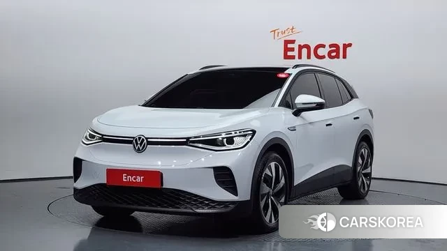 Volkswagen ID.4 2022 Белый из Кореи