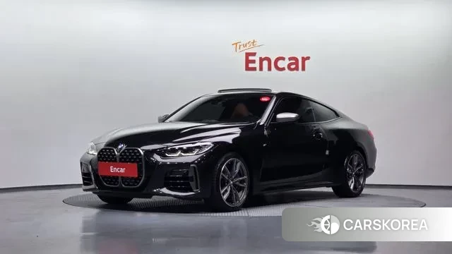 BMW 4 Series (G22) 2022 Черный из Кореи