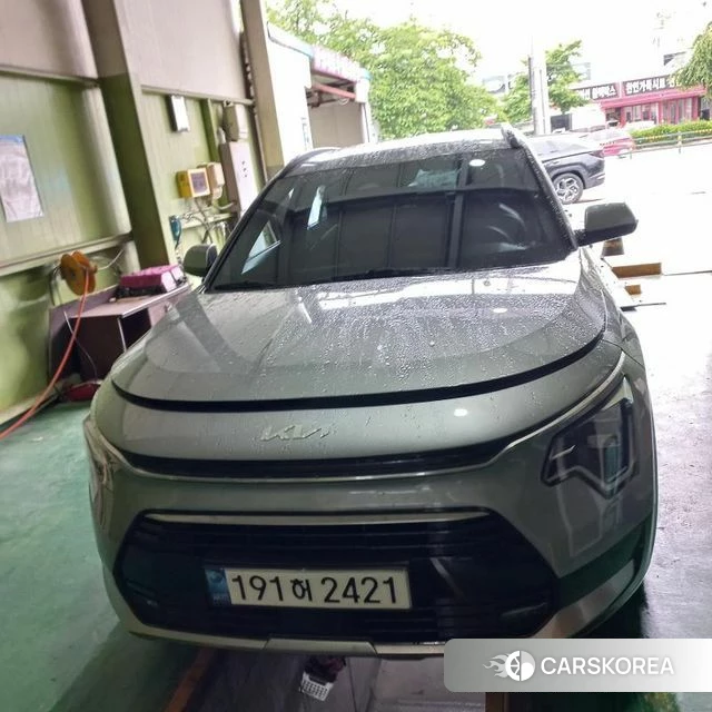 Kia Di Ol Nu Niro 2022 Серый из Кореи