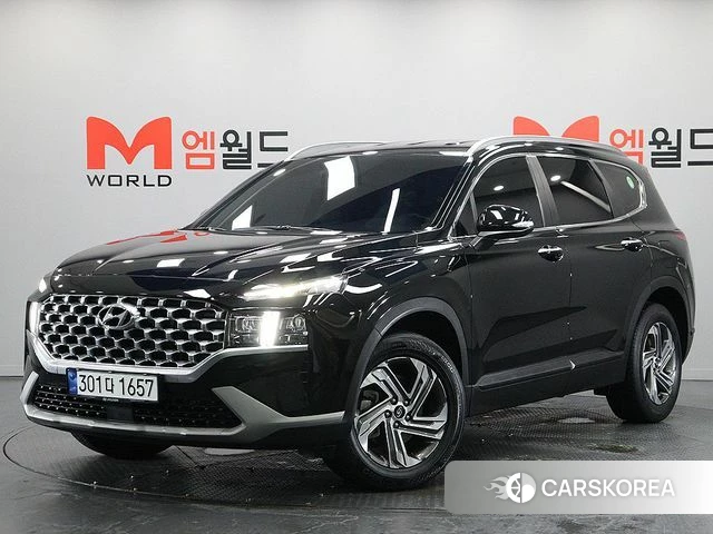Hyundai The New Santa Fe 2020 Черный из Кореи