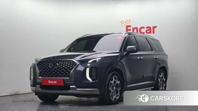 Hyundai Palisade 2021 Серый из Кореи