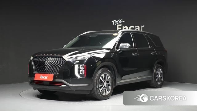 Hyundai Palisade 2022 Черный из Кореи