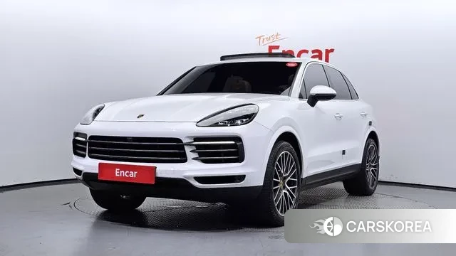 Porsche Cayenne (PO536) 2020 Белый из Кореи