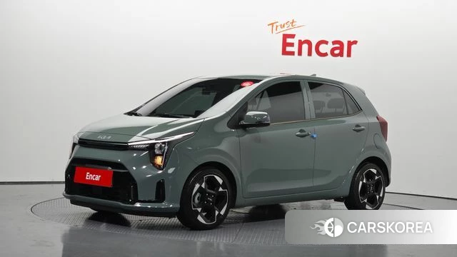 Kia The New Morning (JA) 2025 Темно-зеленый из Кореи