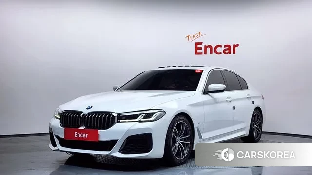 BMW 5 Series (G30) 2022 Белый из Кореи