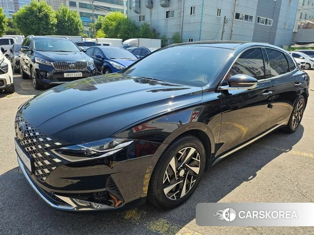 Hyundai The New Grandeur IG Hybrid 2022 Черный из Кореи