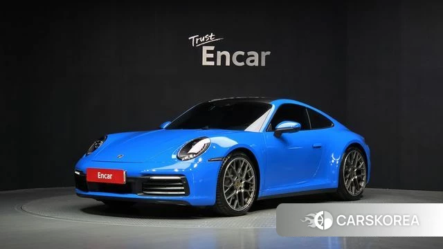 Porsche 911(992) 2021 Синий из Кореи