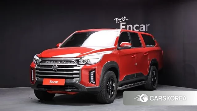 Ssangyong The New Rexton Sports Cannes 2021 Красный из Кореи