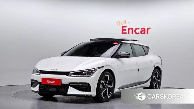 Kia EV6 2022 Белый из Кореи