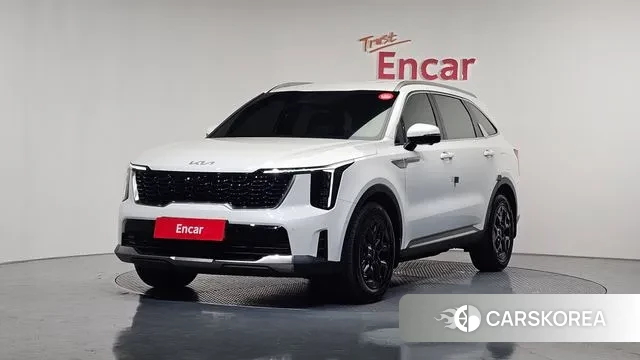 Kia The New Sorento 4th Generation 2023 Белый из Кореи
