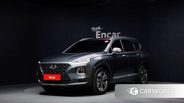 Hyundai Santa Fe TM 2019 Серый из Кореи