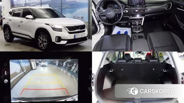 Kia Seltos 2022 Белый из Кореи