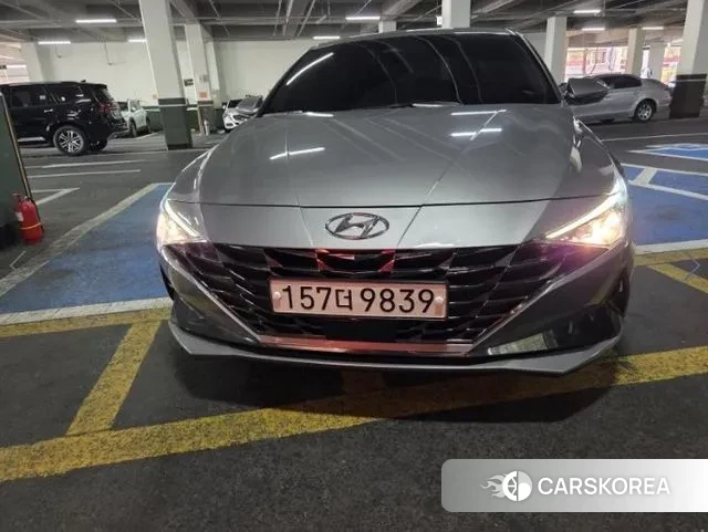 Hyundai Avante (CN7) 2020 Серый из Кореи