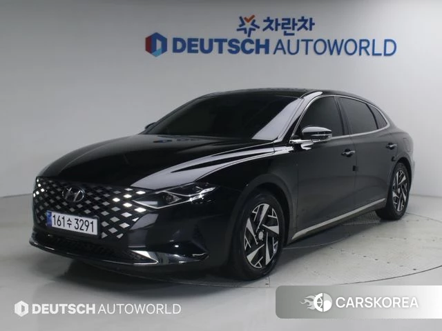 Hyundai The New Grandeur IG Hybrid 2021 Черный из Кореи