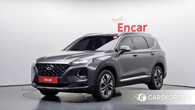 Hyundai Santa Fe TM 2018 Серый из Кореи