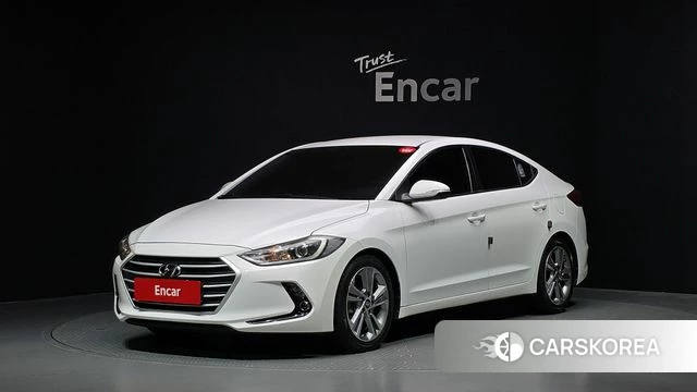 Hyundai Avante AD 2018 Белый из Кореи