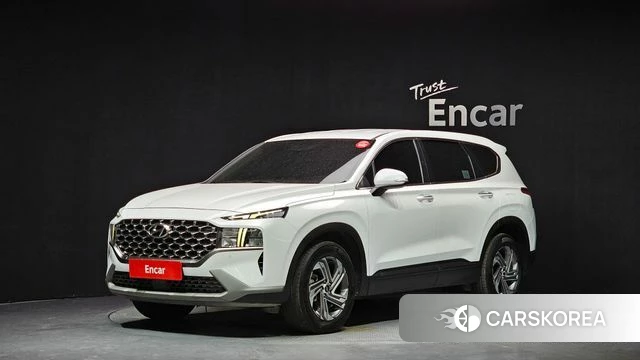 Hyundai The New Santa Fe 2022 Белый из Кореи
