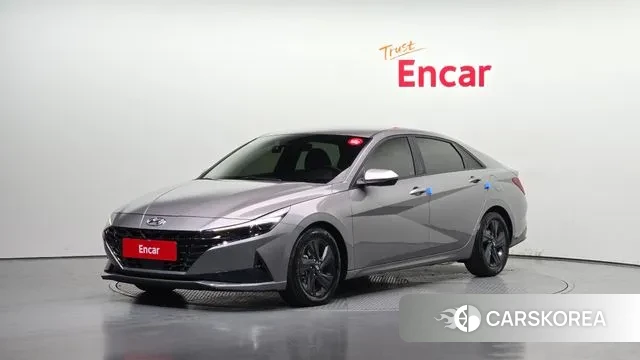 Hyundai Avante Hybrid (CN7) 2021 Серый из Кореи