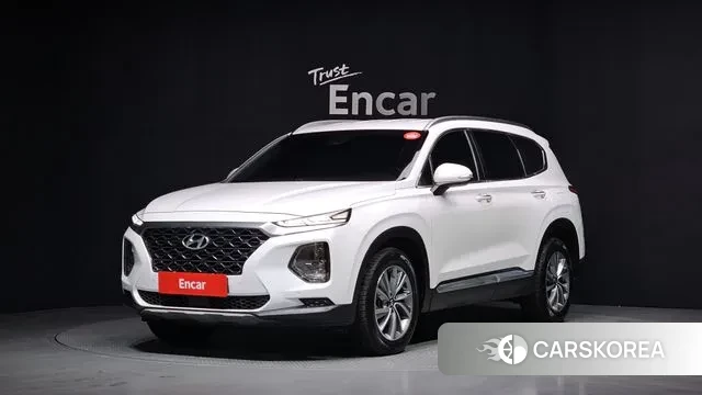 Hyundai Santa Fe TM 2020 Белый из Кореи
