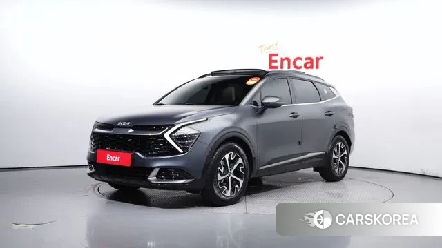 Kia Sportage 5th Generation Hybrid 2023 Серый из Кореи