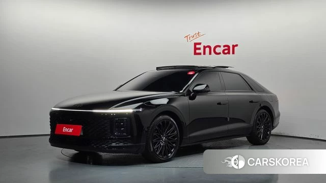 Hyundai Grandeur Hybrid (GN7) 2025 Черный из Кореи