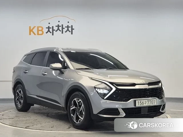 Kia Sportage 5th Generation 2021 Серебристо-серый из Кореи