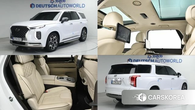 Hyundai Palisade 2022 Белый из Кореи