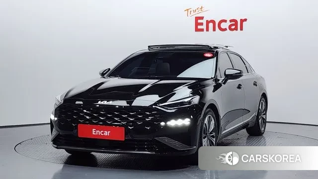 Kia K8 Hybrid 2022 Черный из Кореи