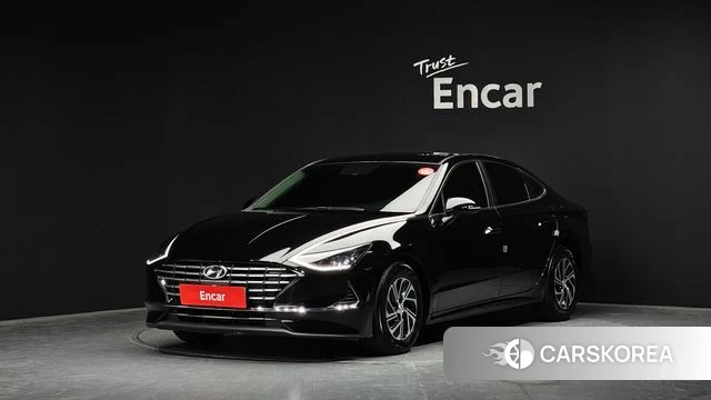 Hyundai Sonata Hybrid (DN8) 2020 Черный из Кореи