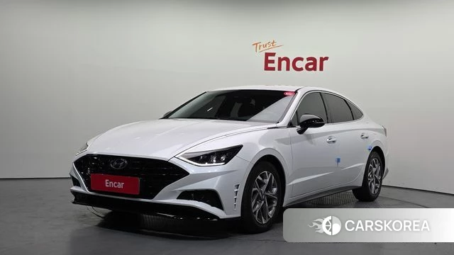 Hyundai Sonata (DN8) 2022 Белый из Кореи