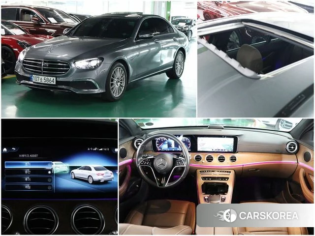 Mercedes-Benz E-Class W213 2023 Серый из Кореи
